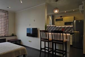 Квартира Уютная студия м.Левобережная. Апартаменты 4-местный  2